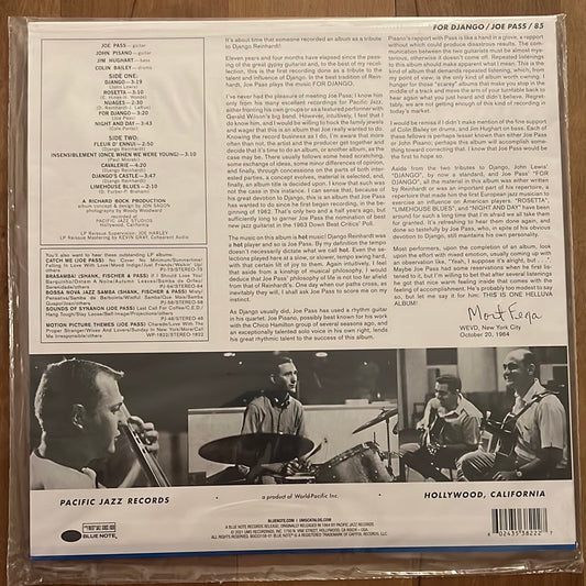 JOE PASS “for Django”