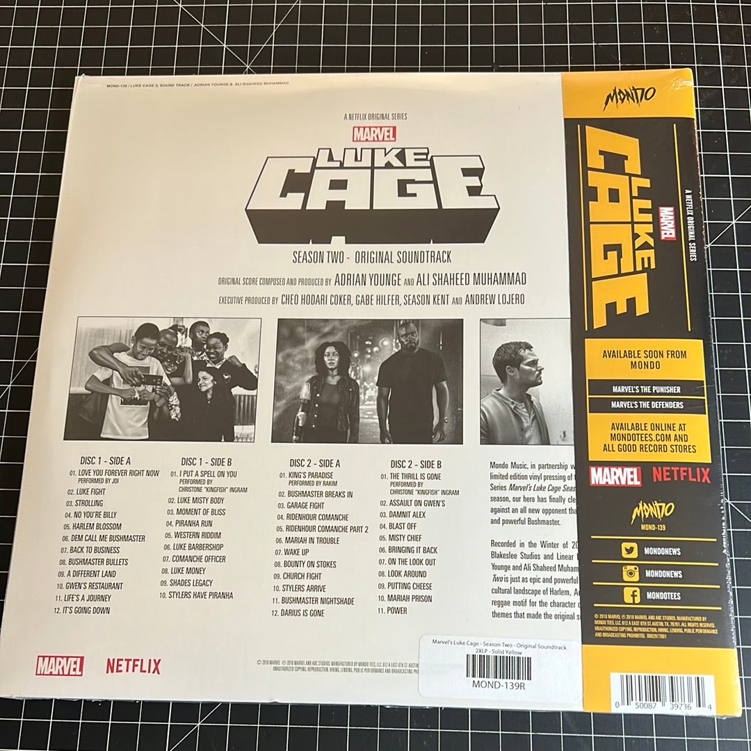 LUKE CAGE “Adrian Young & Ali Shaheed Muhammad”