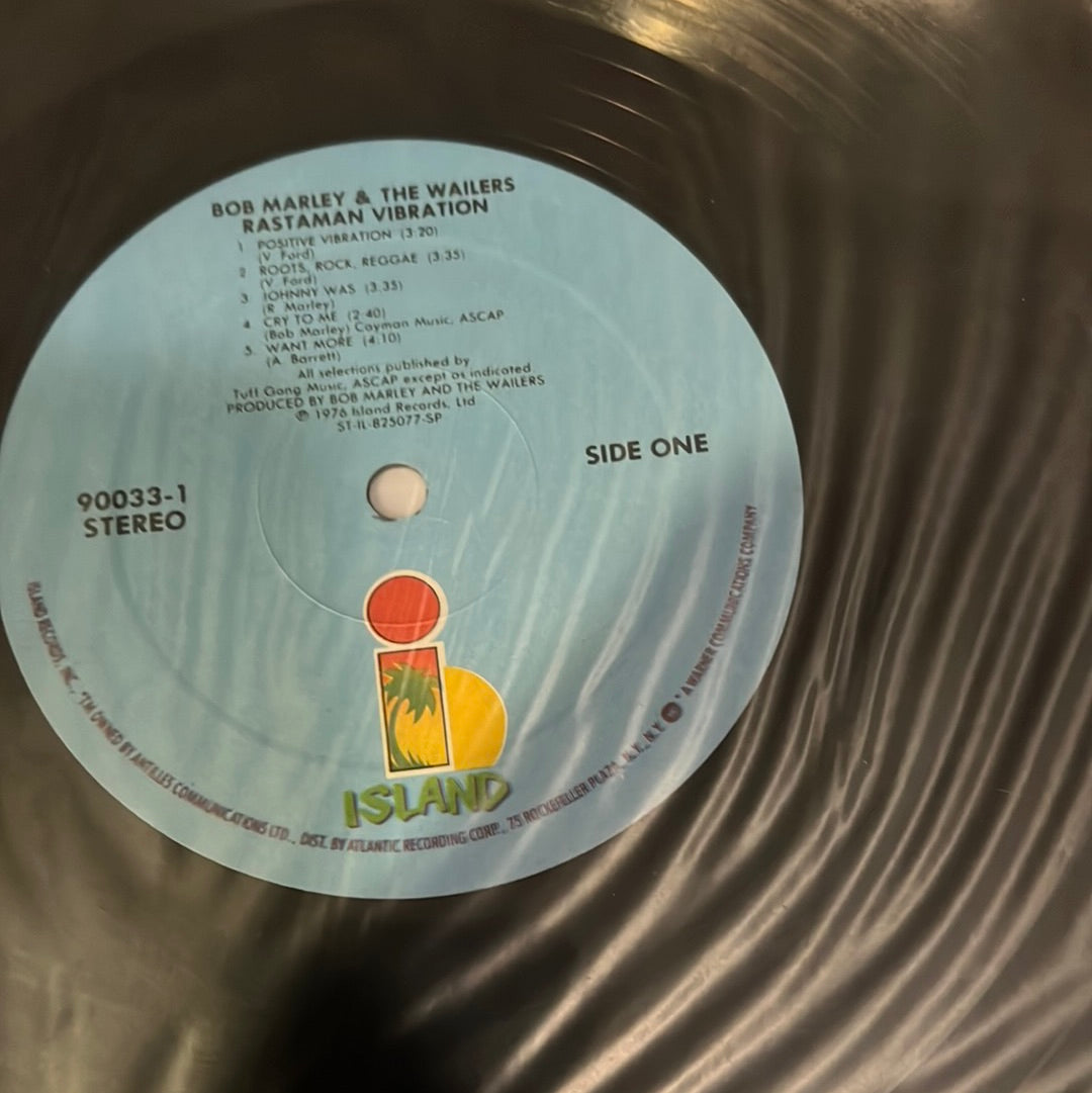 BOB MARLEY & THE WAILERS - rastaman vibrations