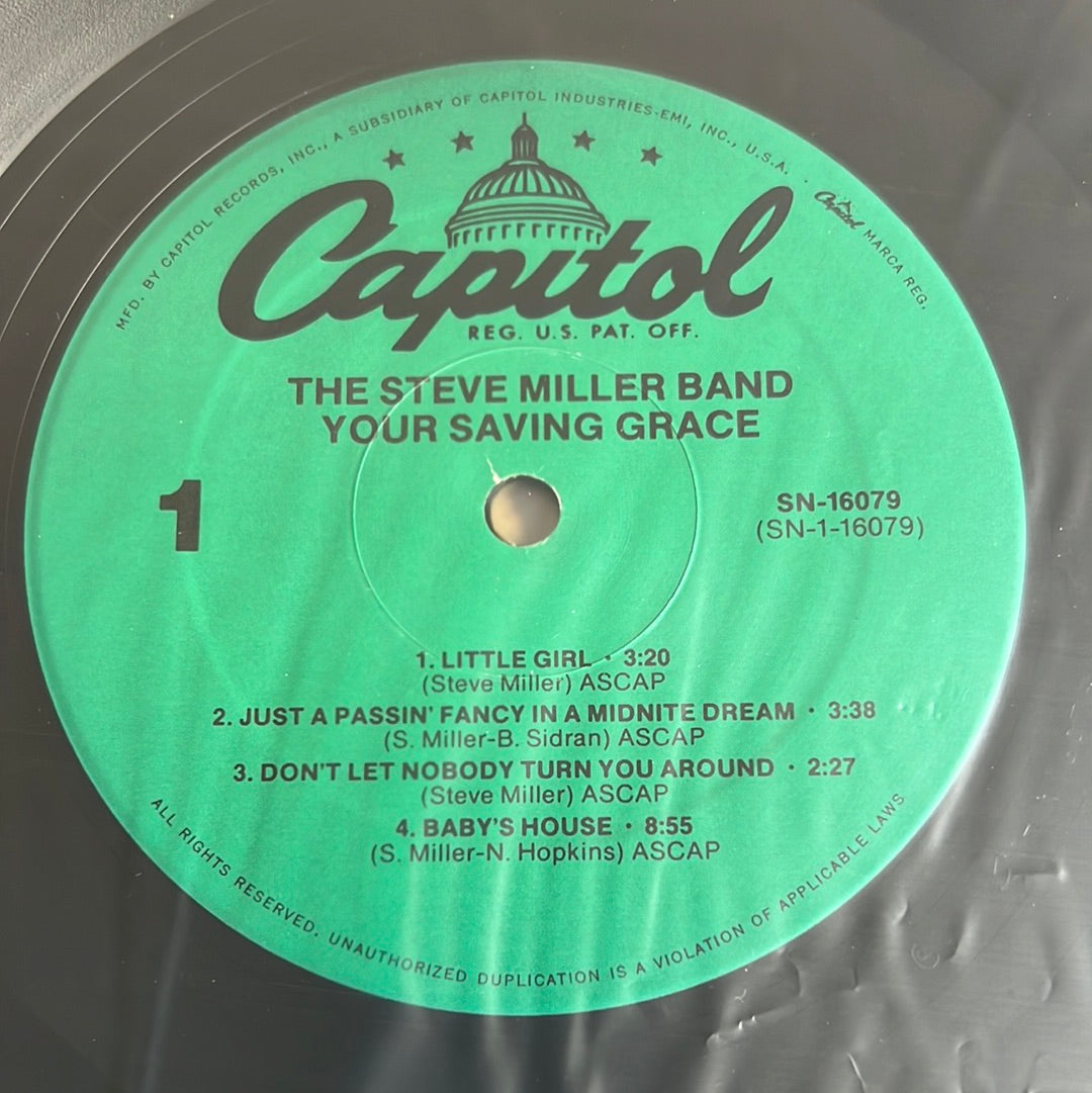 STEVE MILLER BAND “your saving grace”