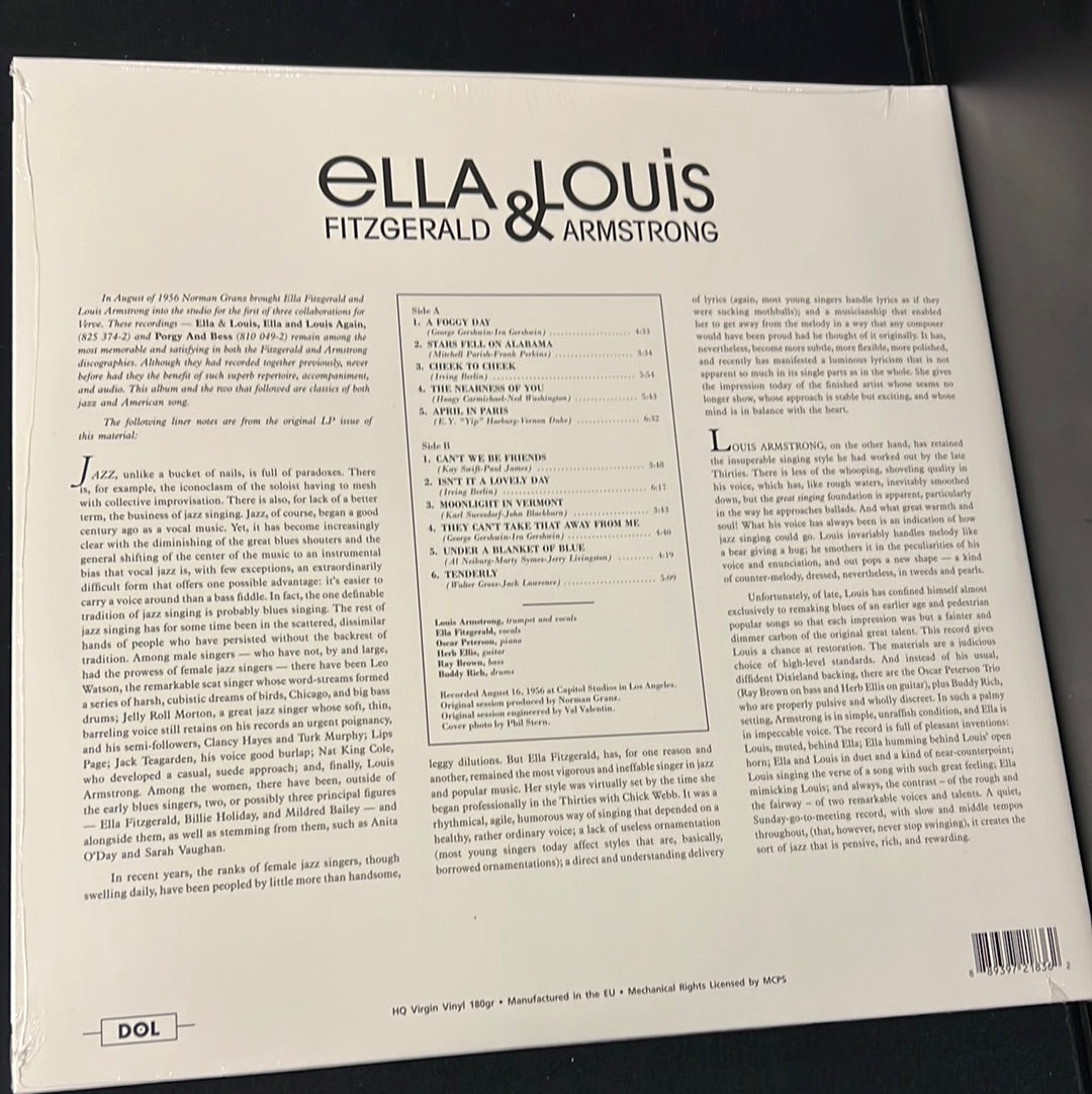ELLA FITZGERALD & LOUIS ARMSTRONG