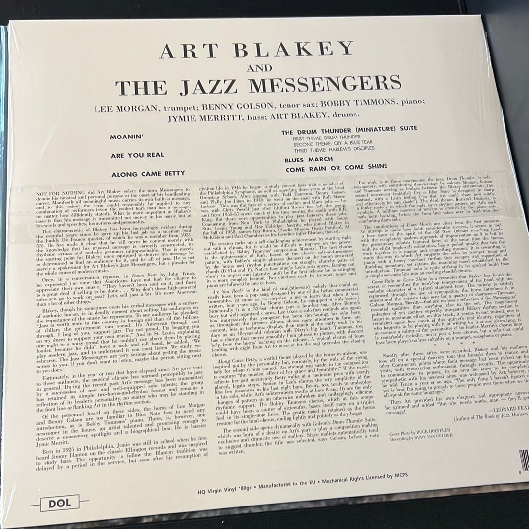 ART BLAKEY AND THE JAZZ MESSENGERS