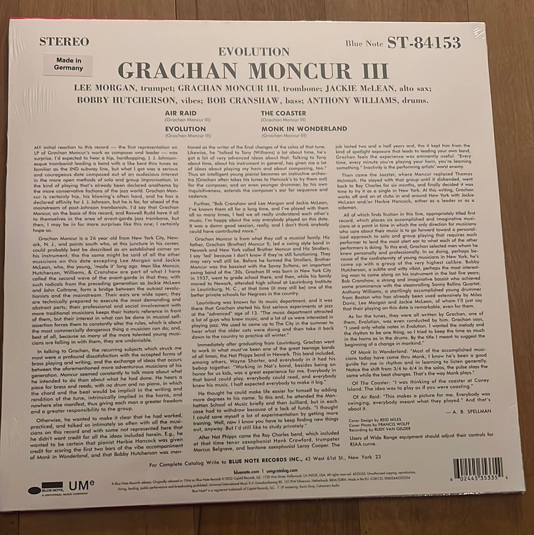 GRACHAN MONCUR III - Evolution