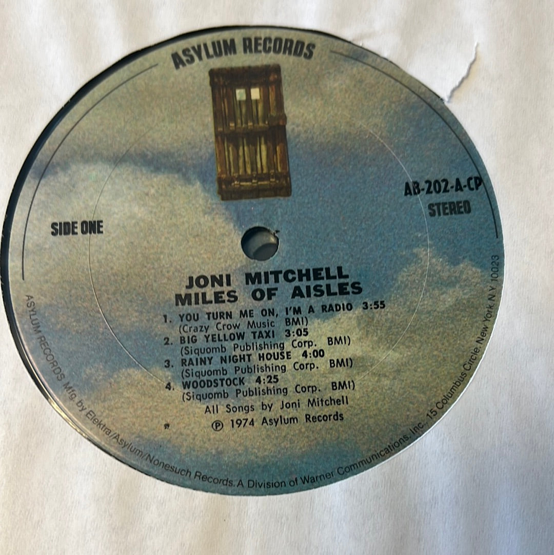 JONI MITCHELL- miles of aisles