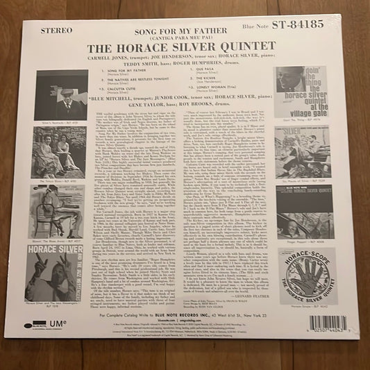 THE HORACE SILVER QUINTET- SONG FOR MY FATHER
