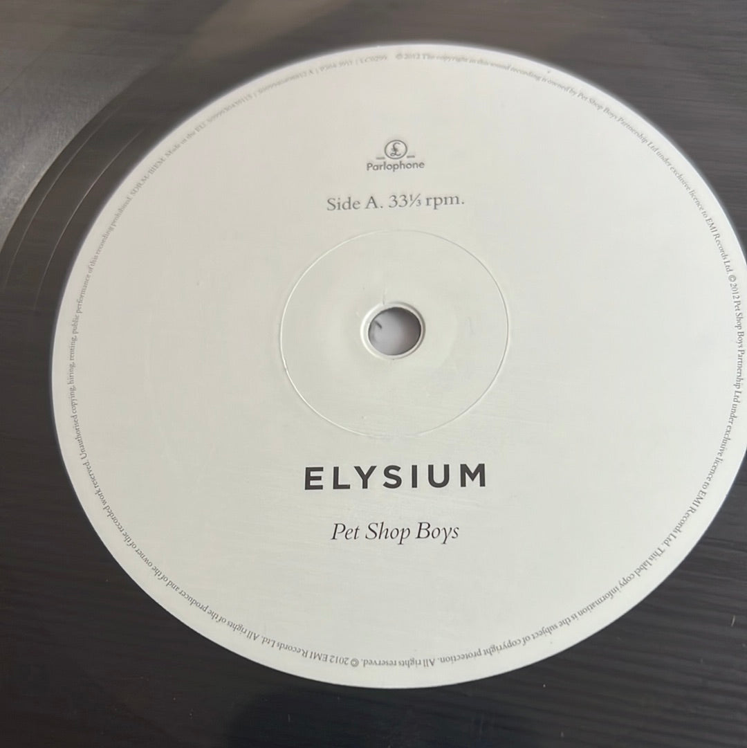 PET SHOP BOYS “elysium”