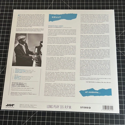 WYNTON KELLY TRIO “Kelly at midnight”