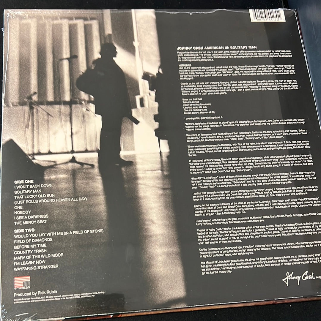 JOHNNY CASH - III: Solitary Man
