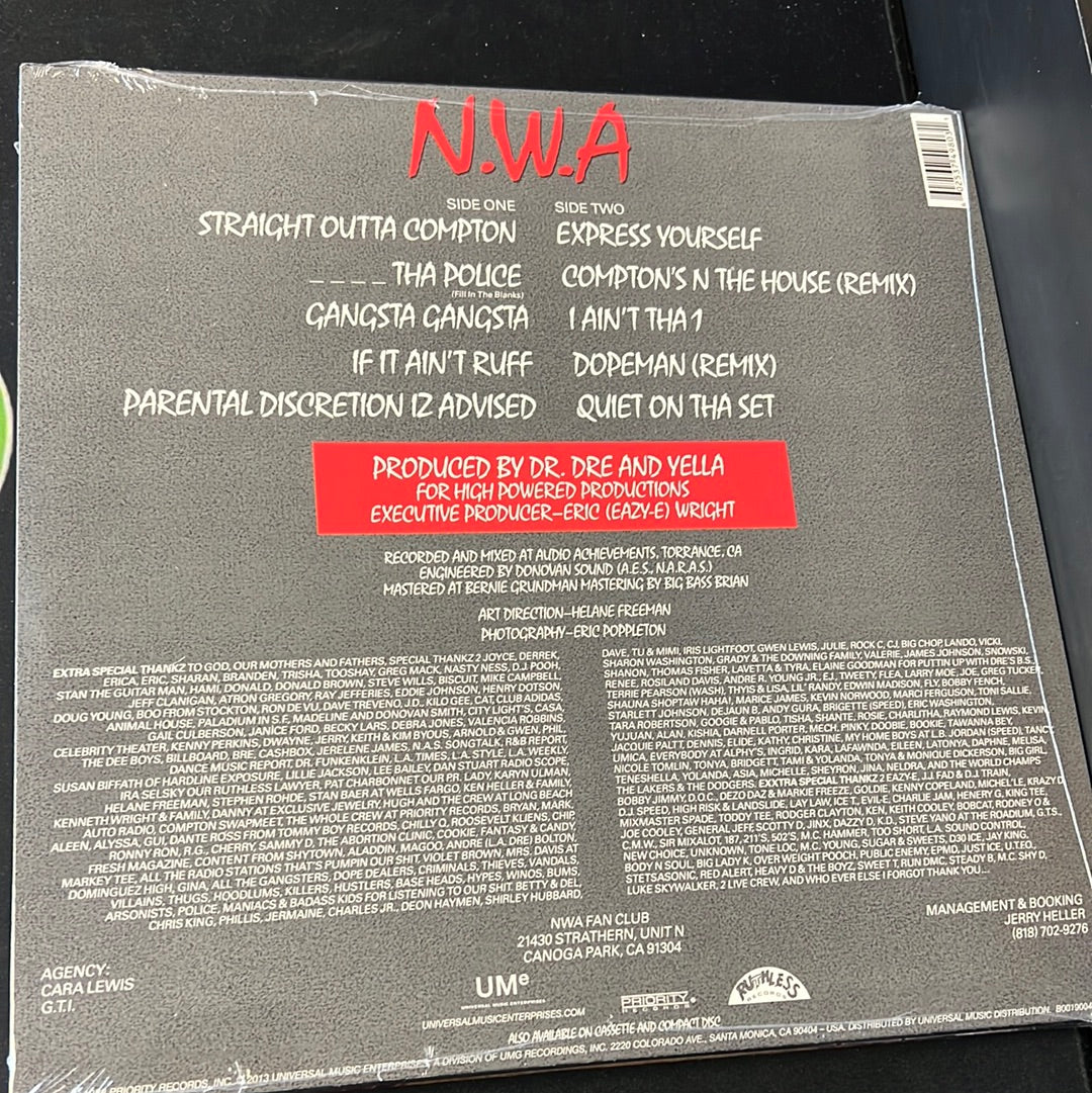N.W.A. - straight outta Compton