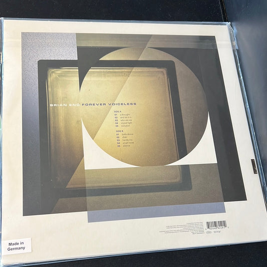 BRIAN ENO - forever voiceless