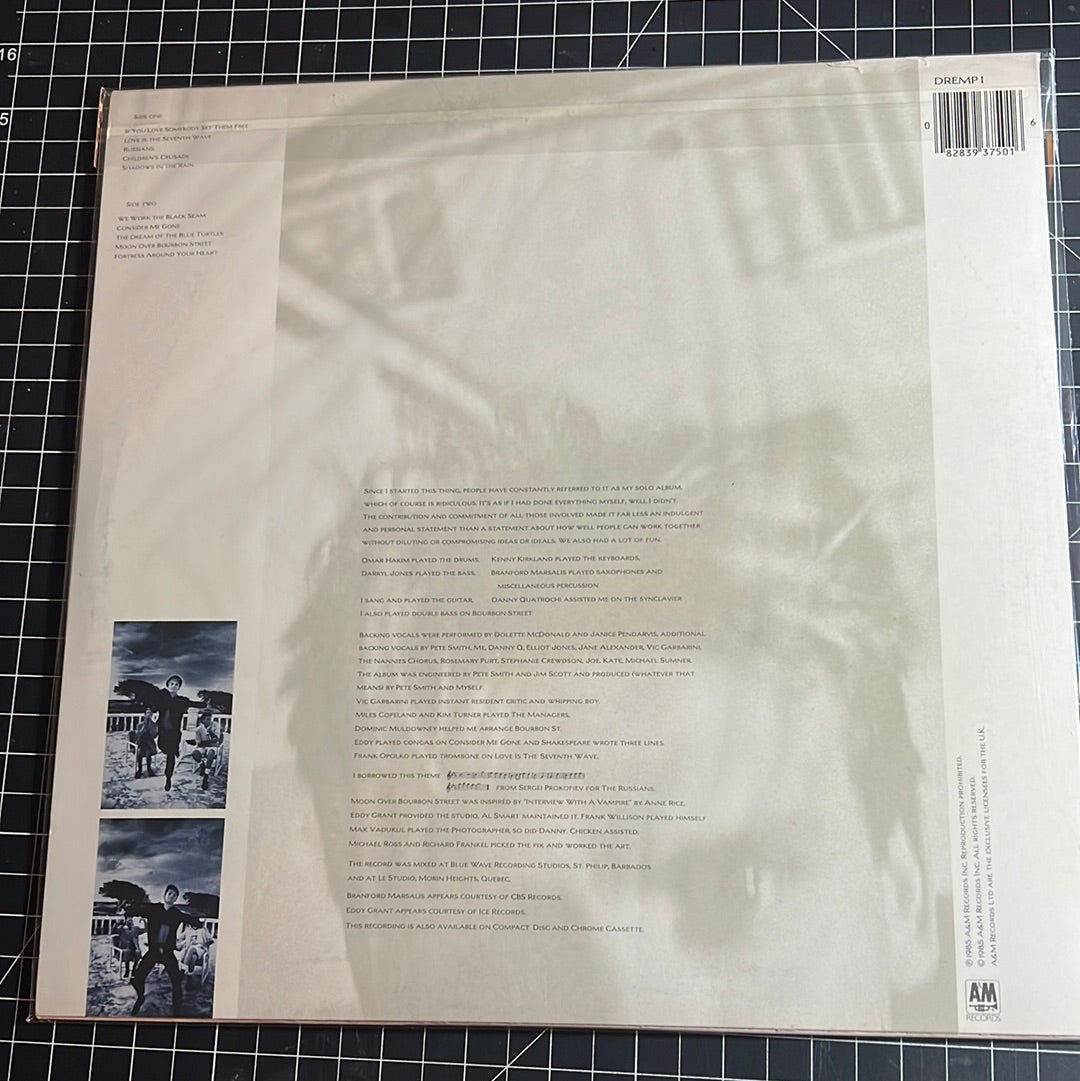 STING “the dream of the blue turtles”