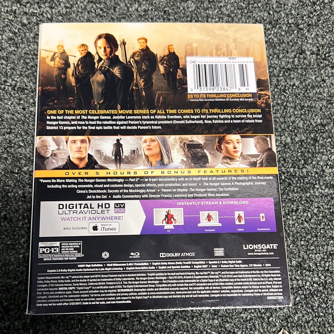 THE HUNGER GAMES - Mocking Jay Part 2