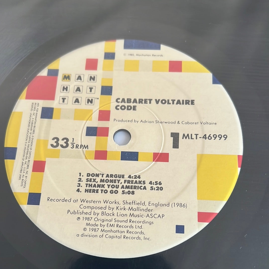 CABARET VOLTAIRE “code”