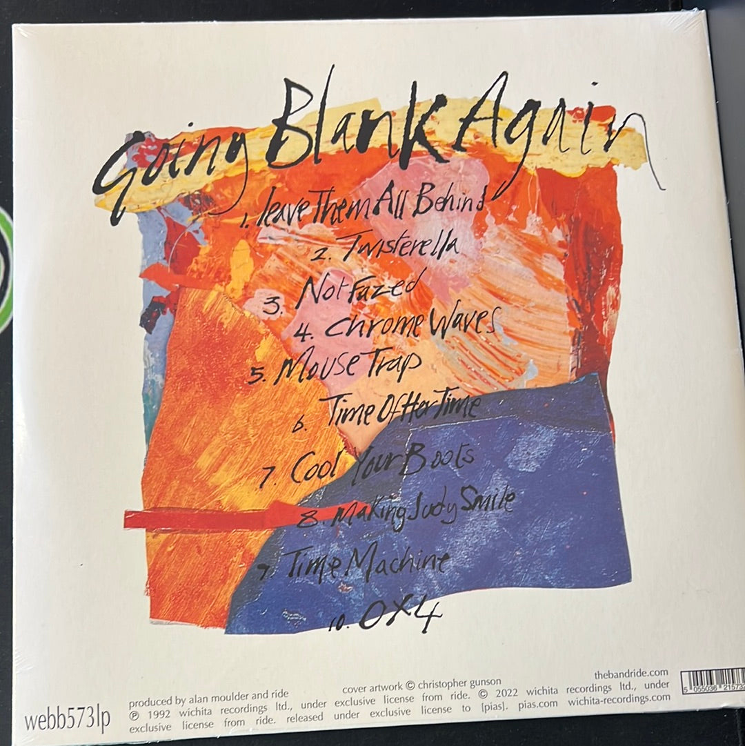 RIDE - going blank again