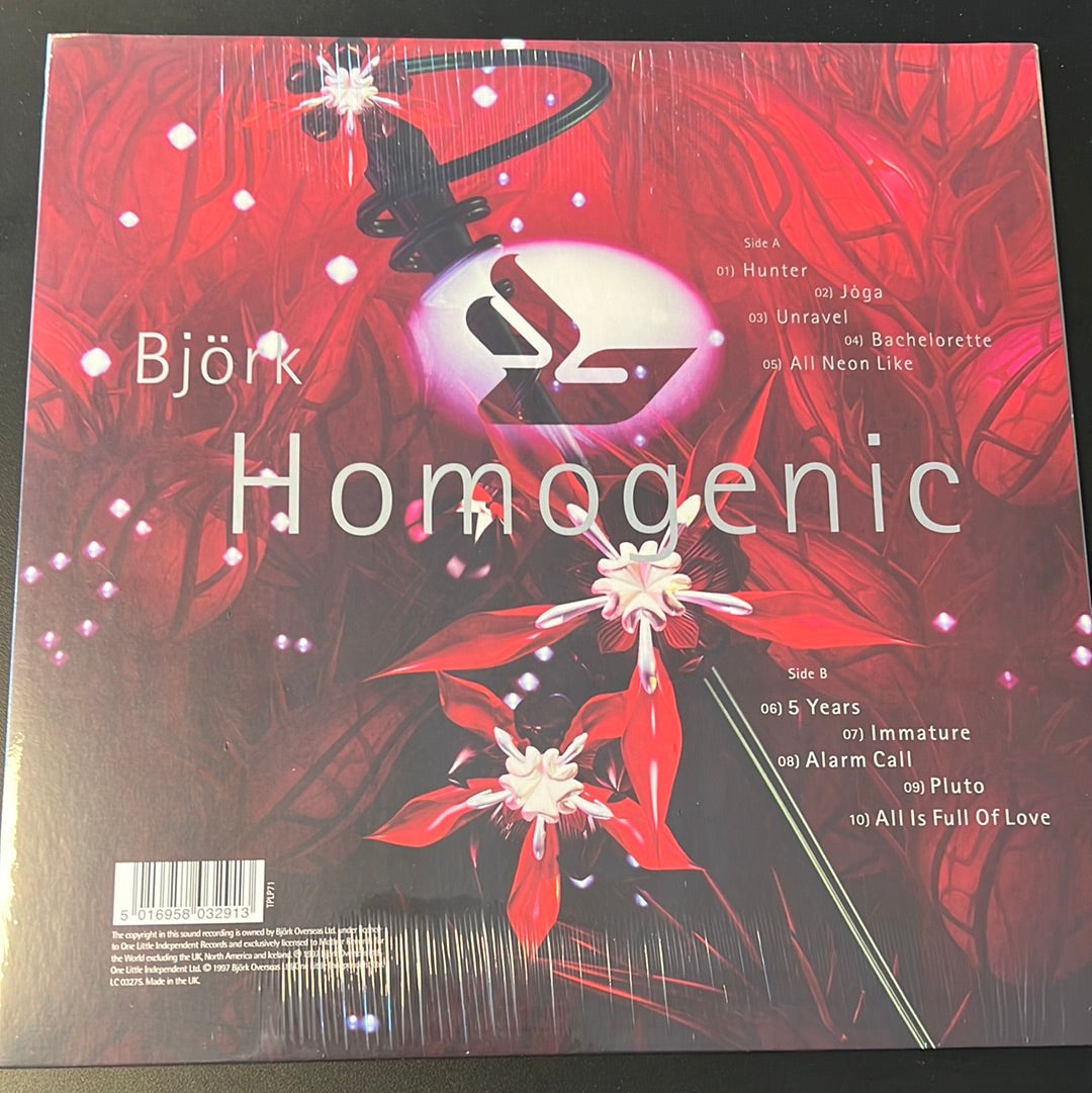 BJORK - homogenic