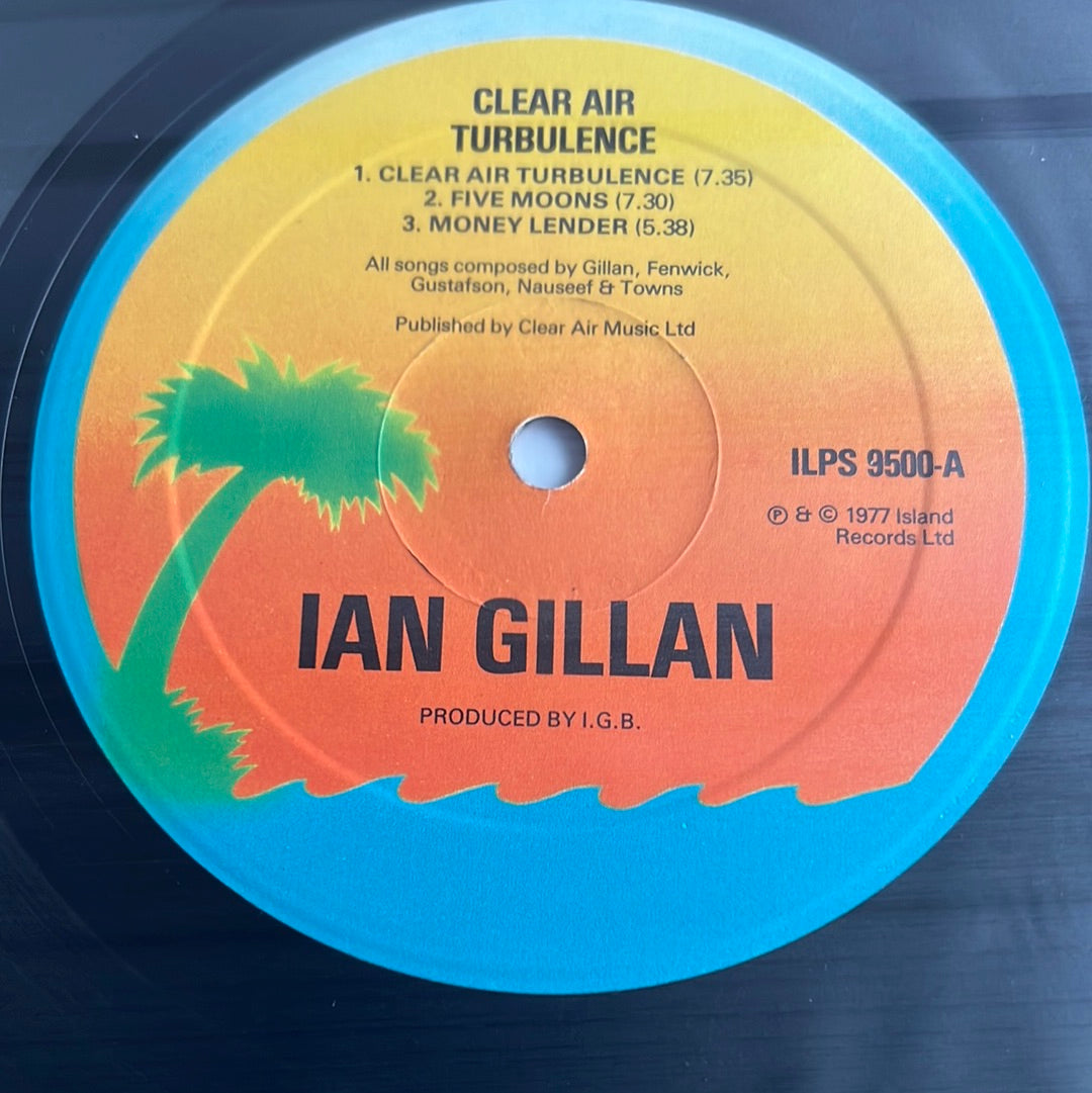 IAN GILLAN BAND “clear air turbulence”