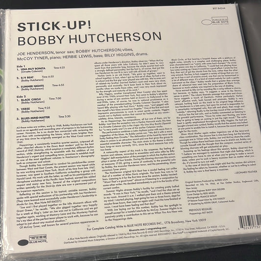 BOBBY HUTCHERSON - stick-up!