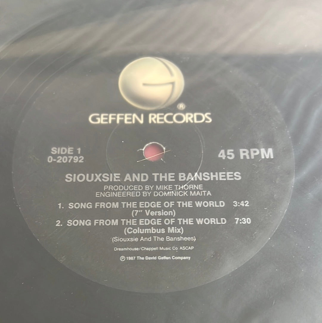 SIOUXSIE AND THE BANSHEES “songs from the edge of the world”