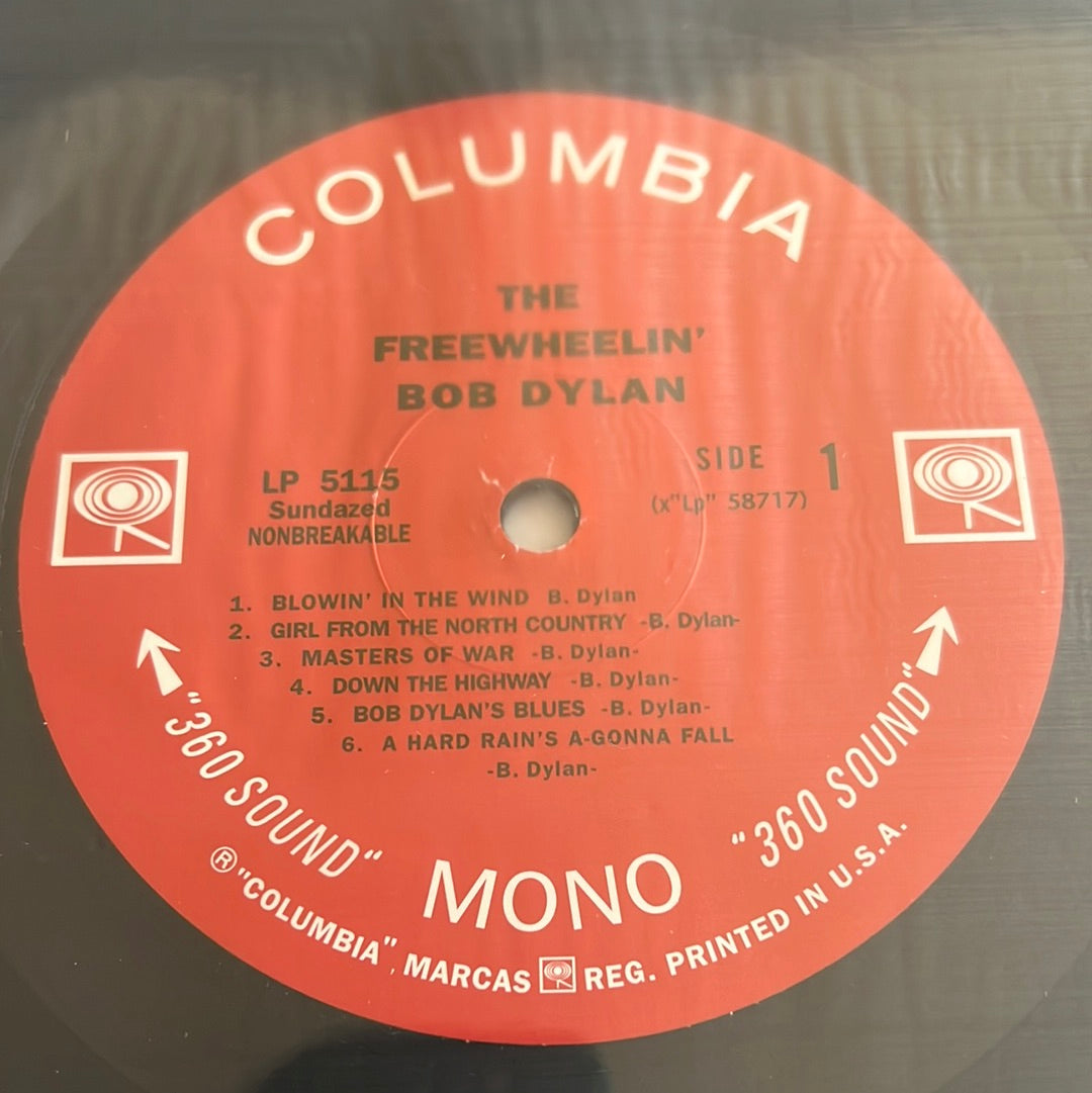 BOB DYLAN - the freewheelin’
