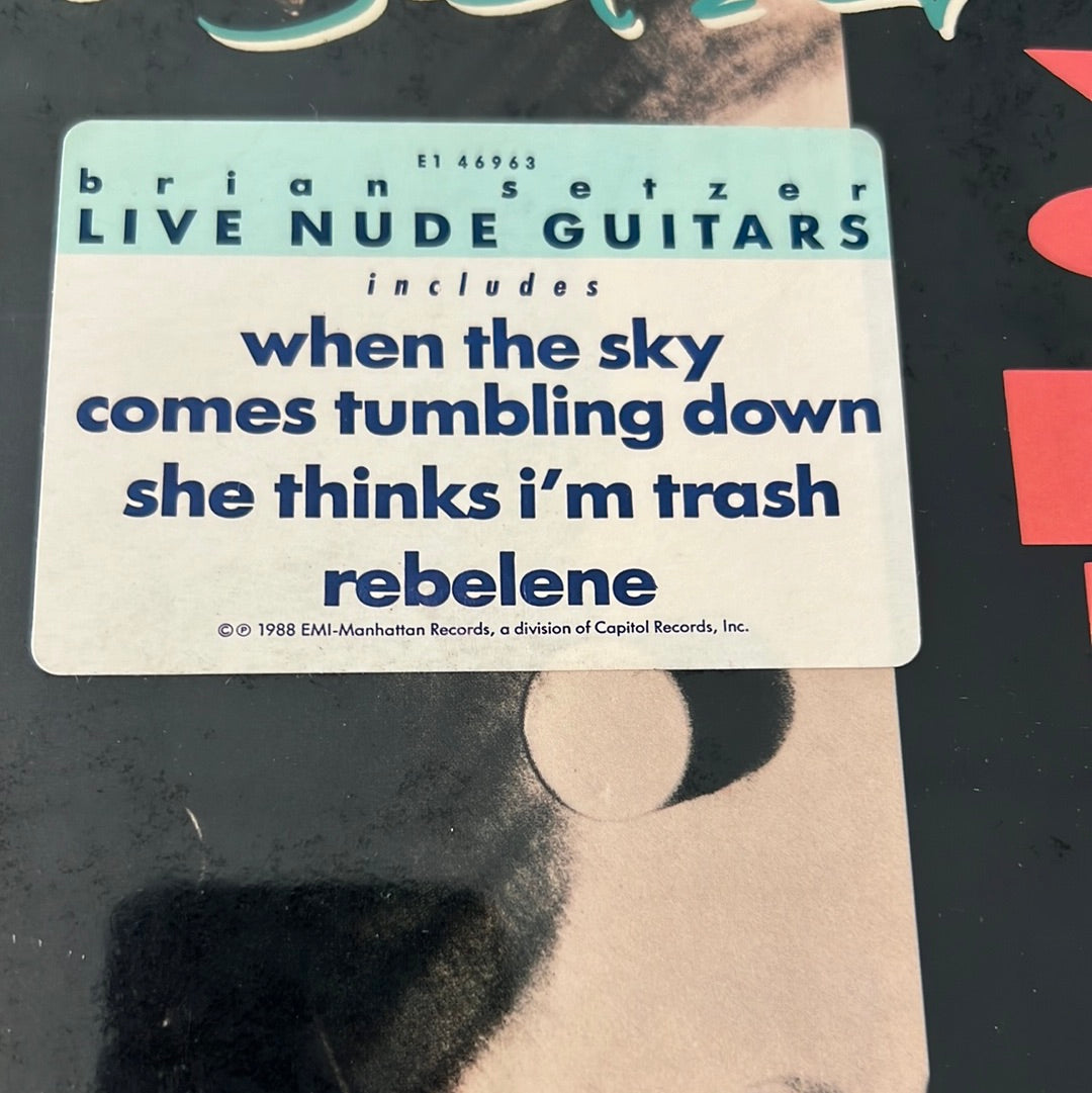 BRIAN SETZER - live nude guitars