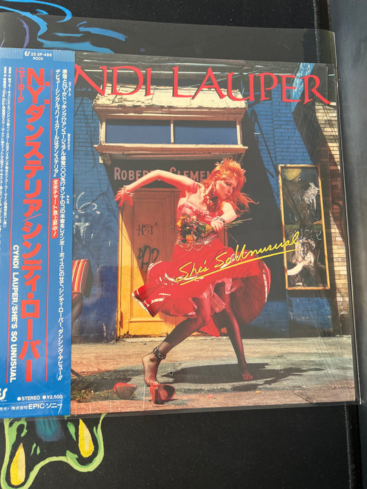 CYNDI LAUPER - she’s so unusual
