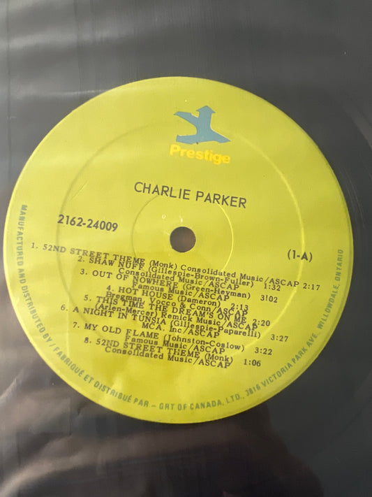 CHARLIE PARKER - Charlie Parker
