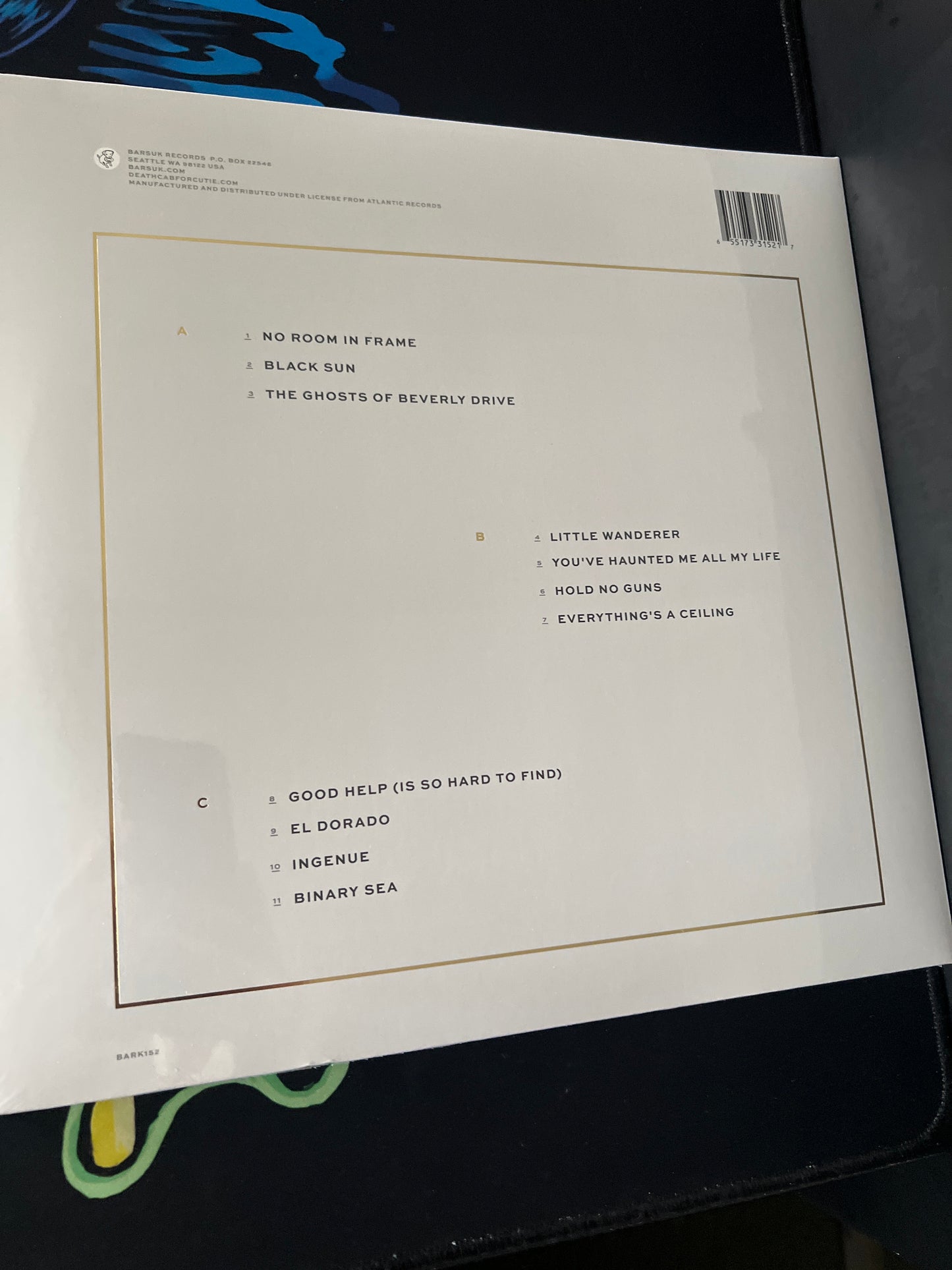 DEATH CAB FOR CUTIE - Kintsungi