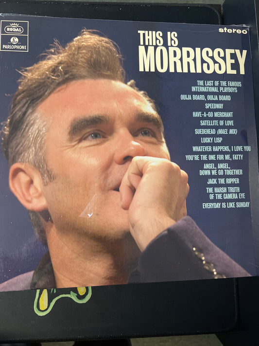 MORRISSEY - this is Morrissey