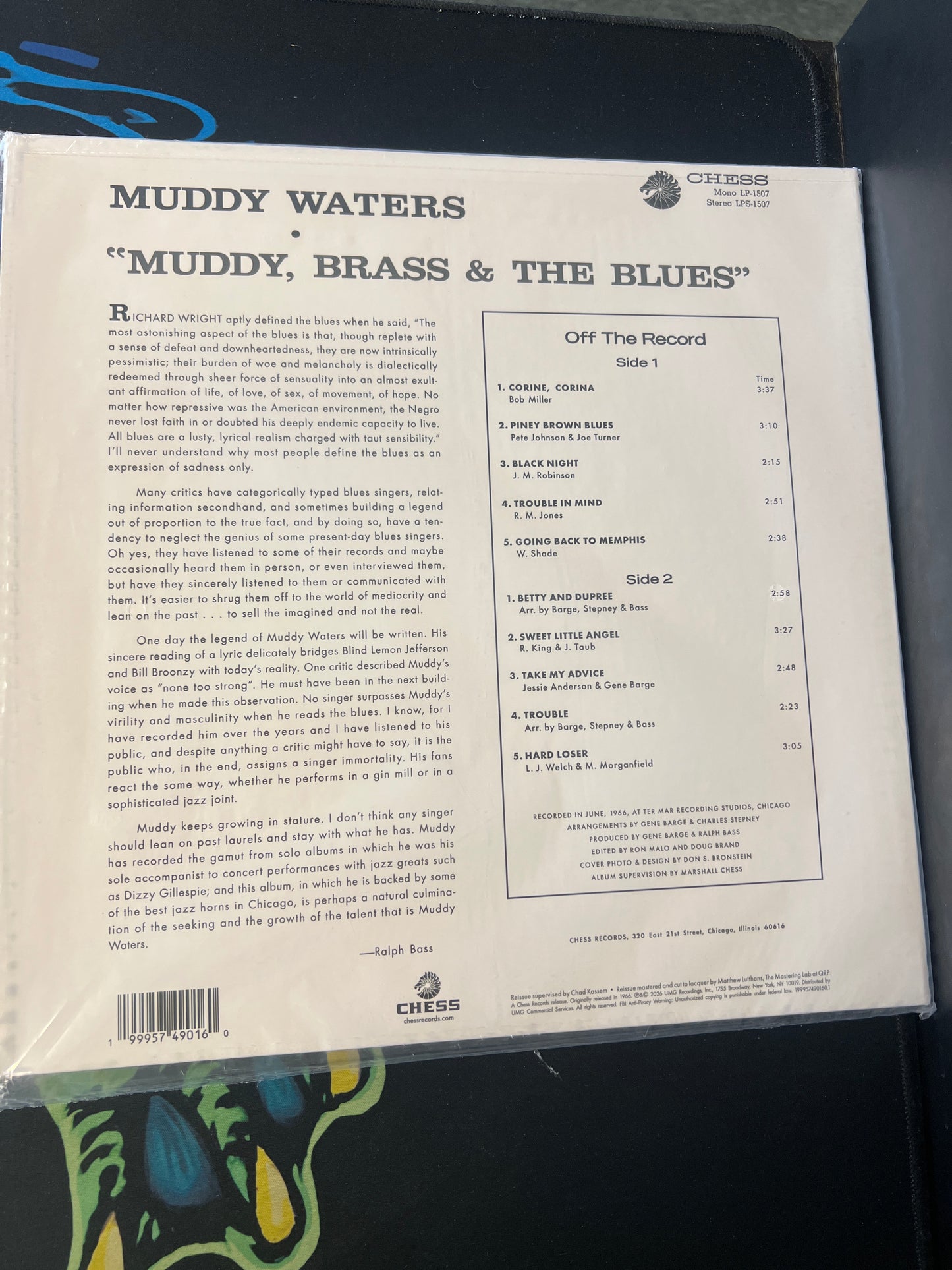 MUDDY WATERS - brass and the blues