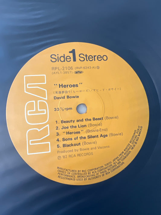 DAVID BOWIE - heroes