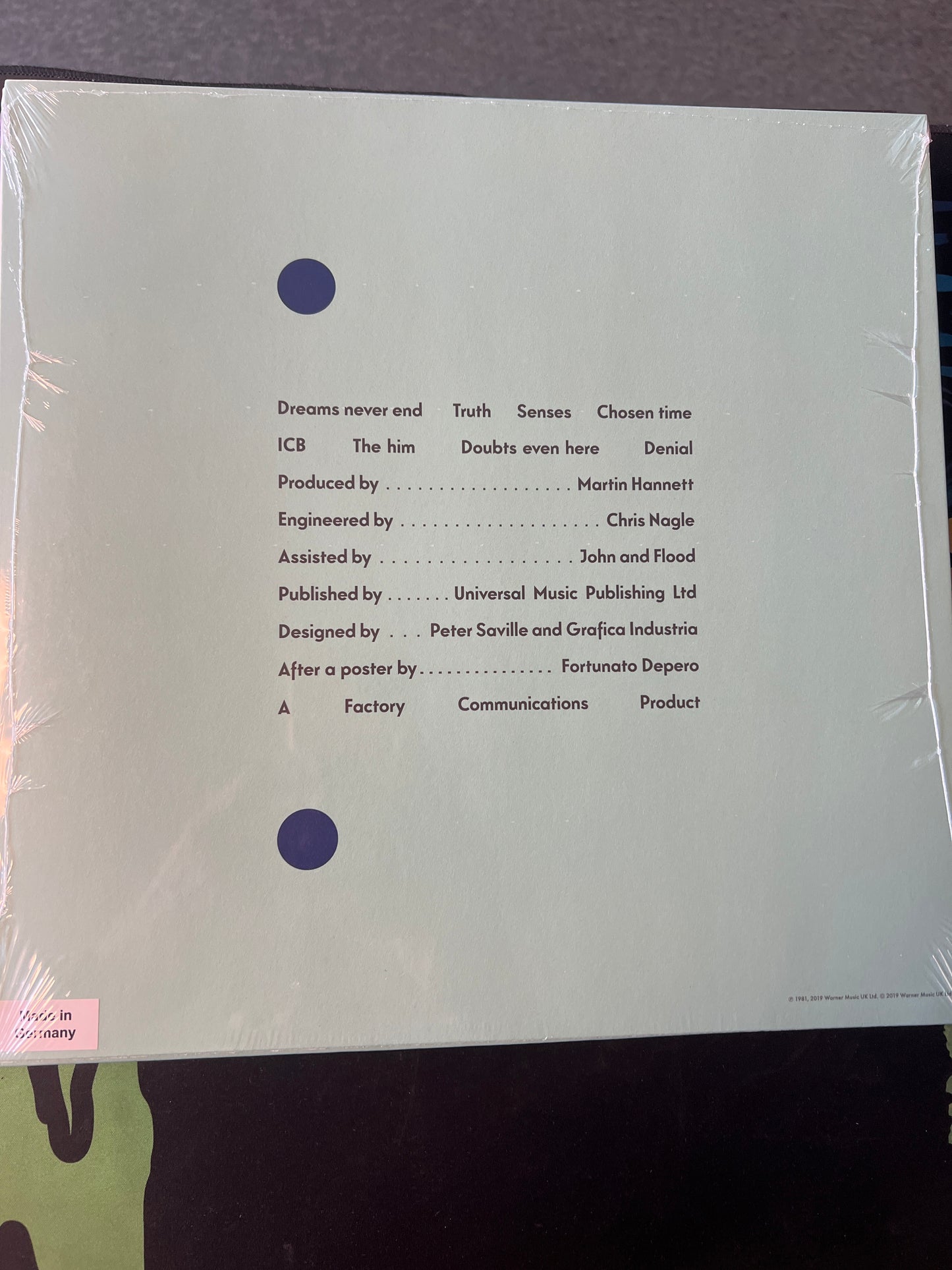 NEW ORDER - movement