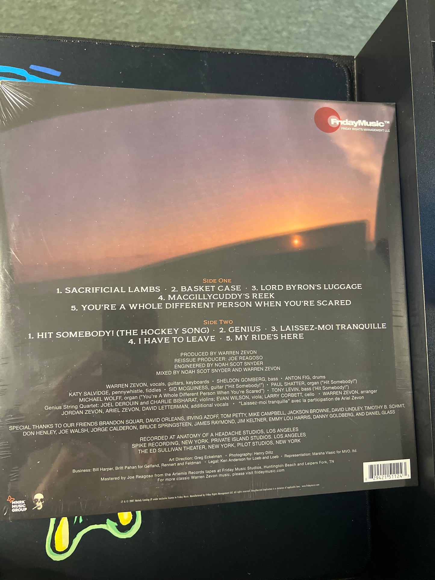 WARREN ZEVON - my ride’s here