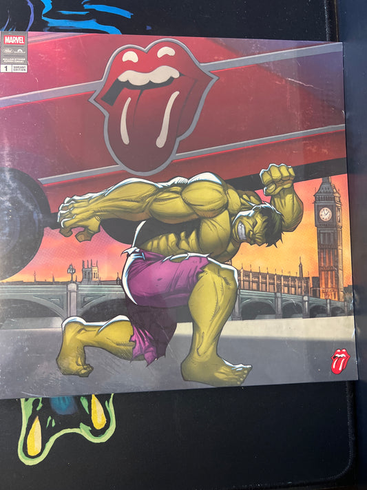 THE ROLLING STONES - foreign tongues (Incredible Hulk edition)