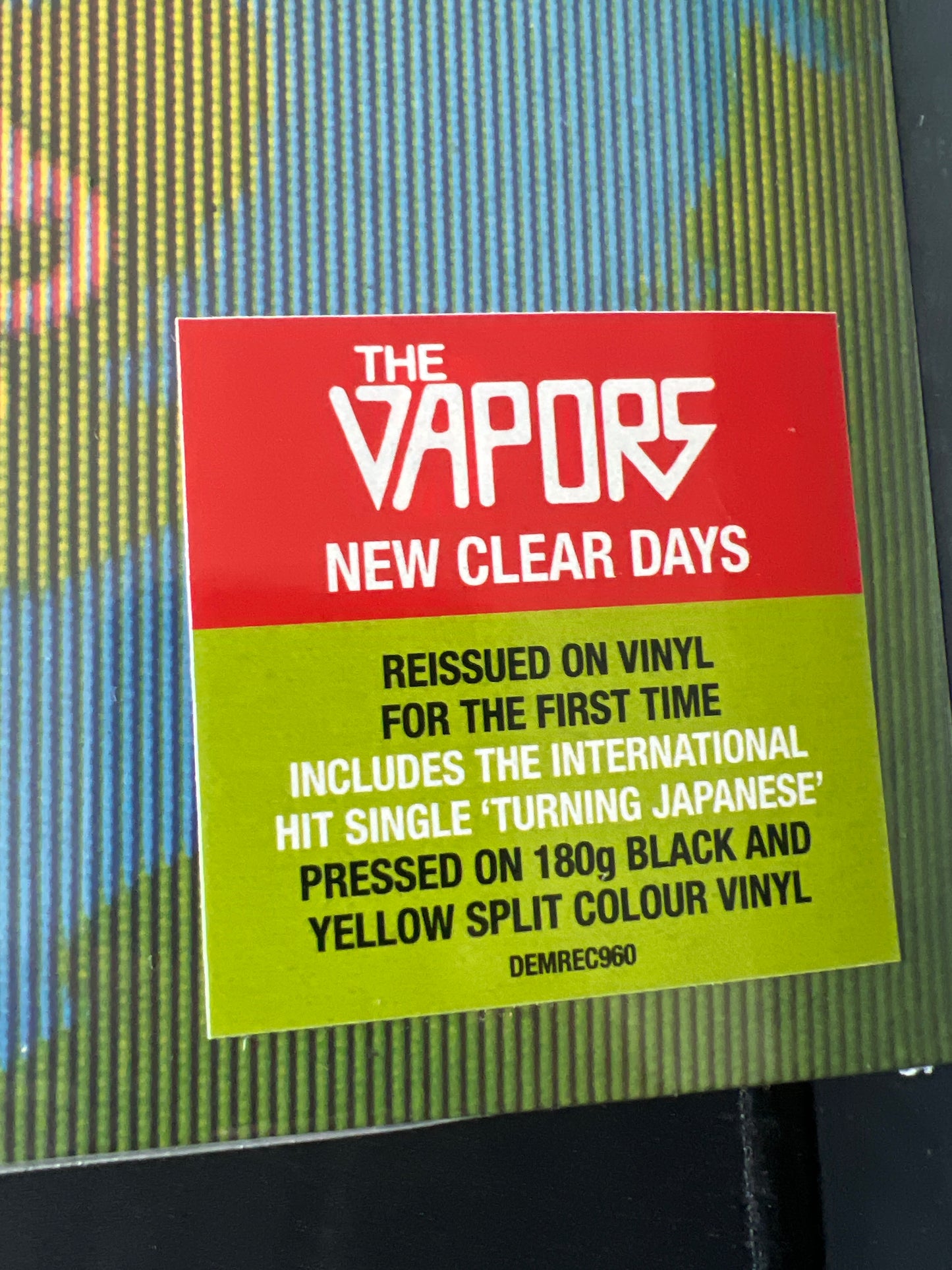 THE VAPORS - new clear days
