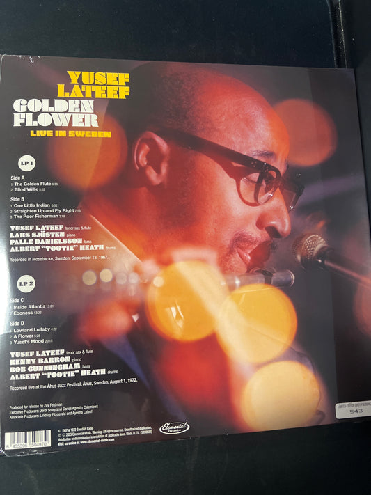 YUSEF LATEEF - golden flower, live in Sweden