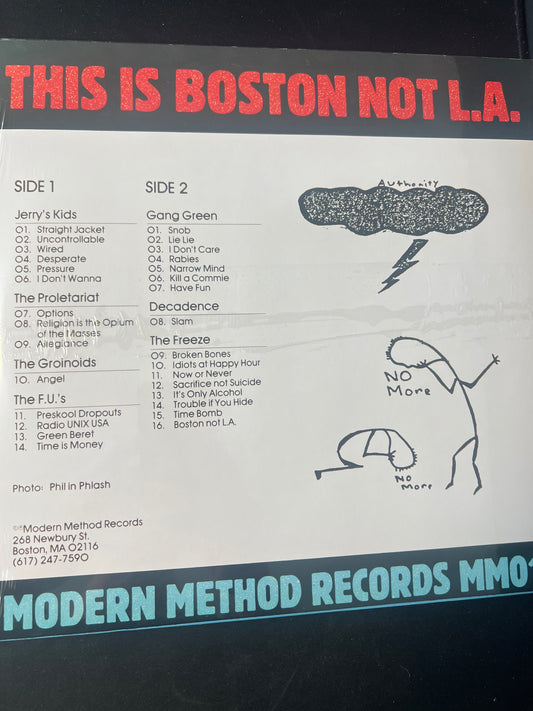 THIS IS BOSTON NOT L.A. - various artists