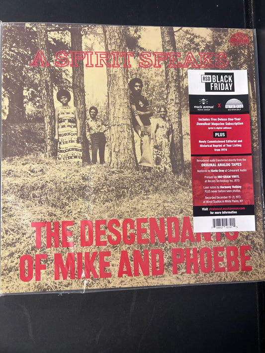 THE DESCENDANTS OF MIKE AND PHOEBE, BILL LEE - a spirit speaks