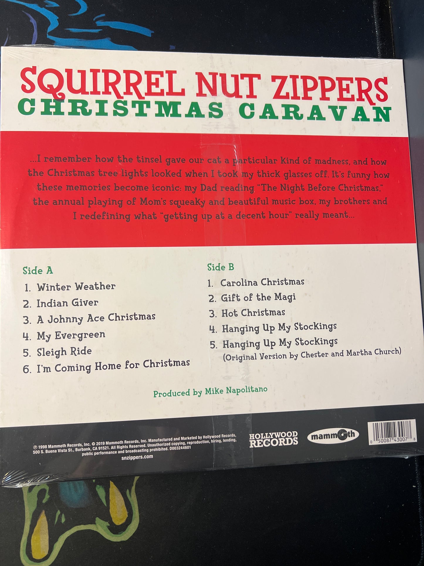 SQUIRREL NUT ZIPPERS - Christmas Caravan
