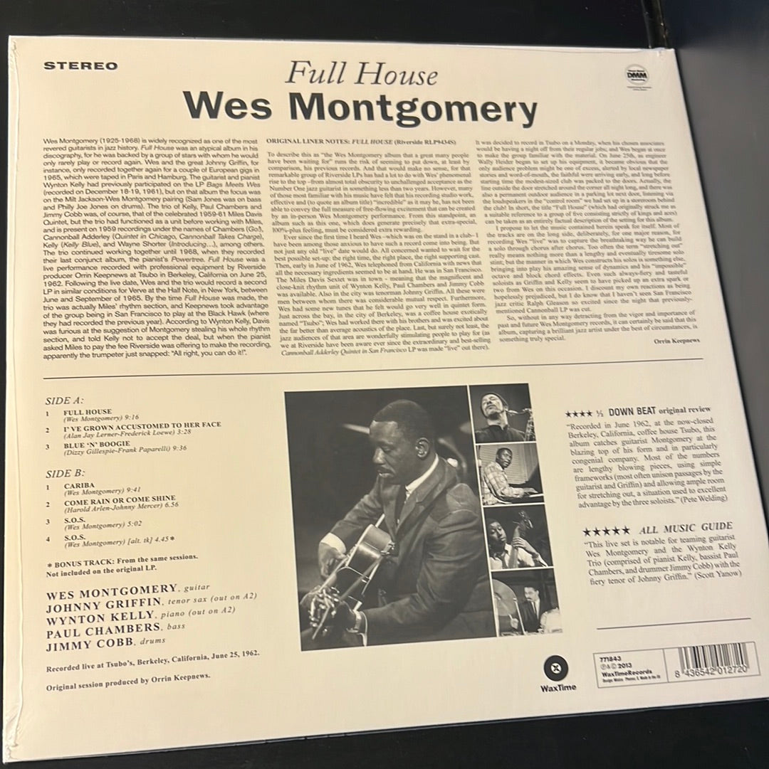 WES MONTGOMERY - full house