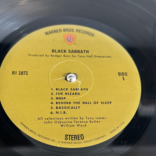 BLACK SABBATH - Black Sabbath
