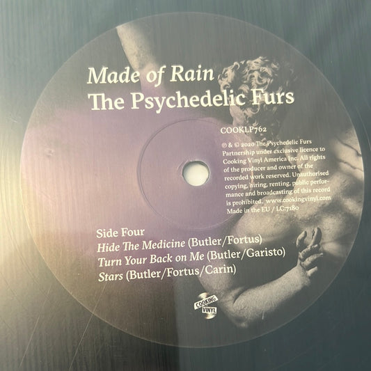 THE PSYCHEDELIC FURS - made of rain