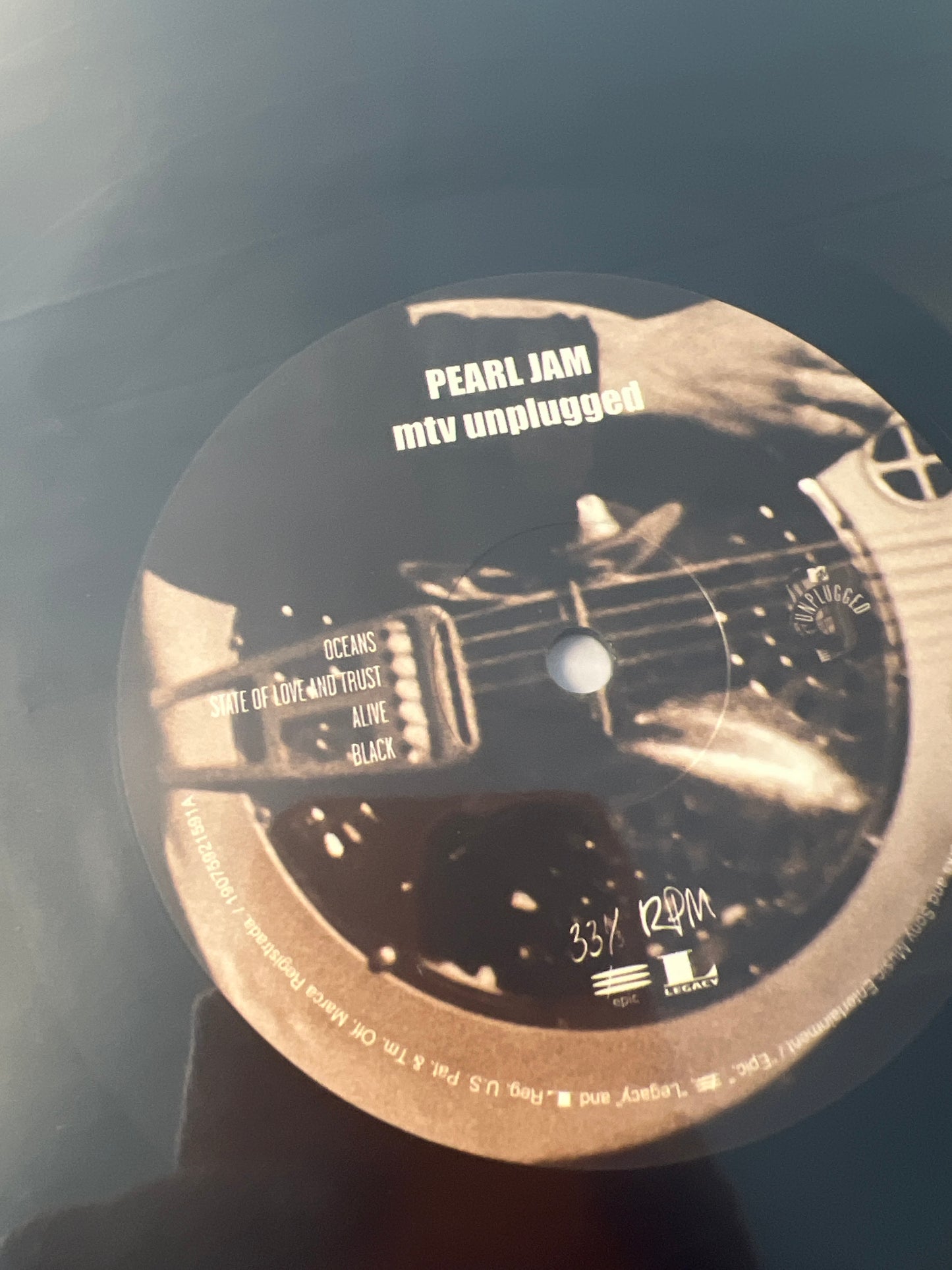 PEARL JAM - MTV Unplugged