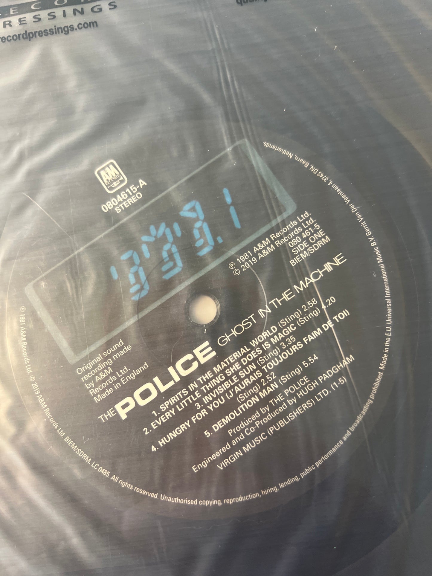 POLICE - ghost in the machine