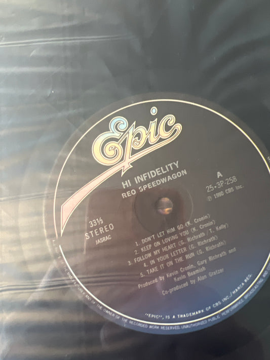 REO SPEEDWAGON - hi infidelity