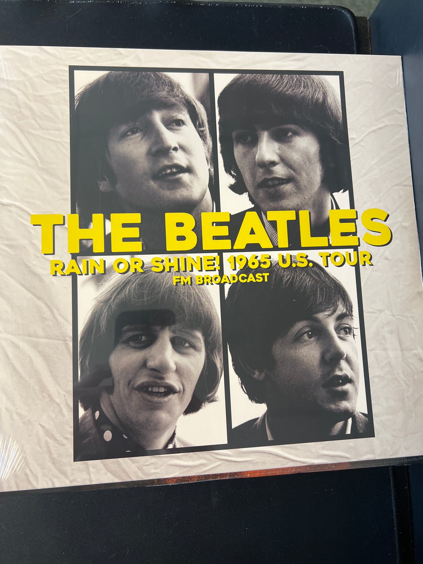 THE BEATLES - rain of shine! 1965 U.S. Tour