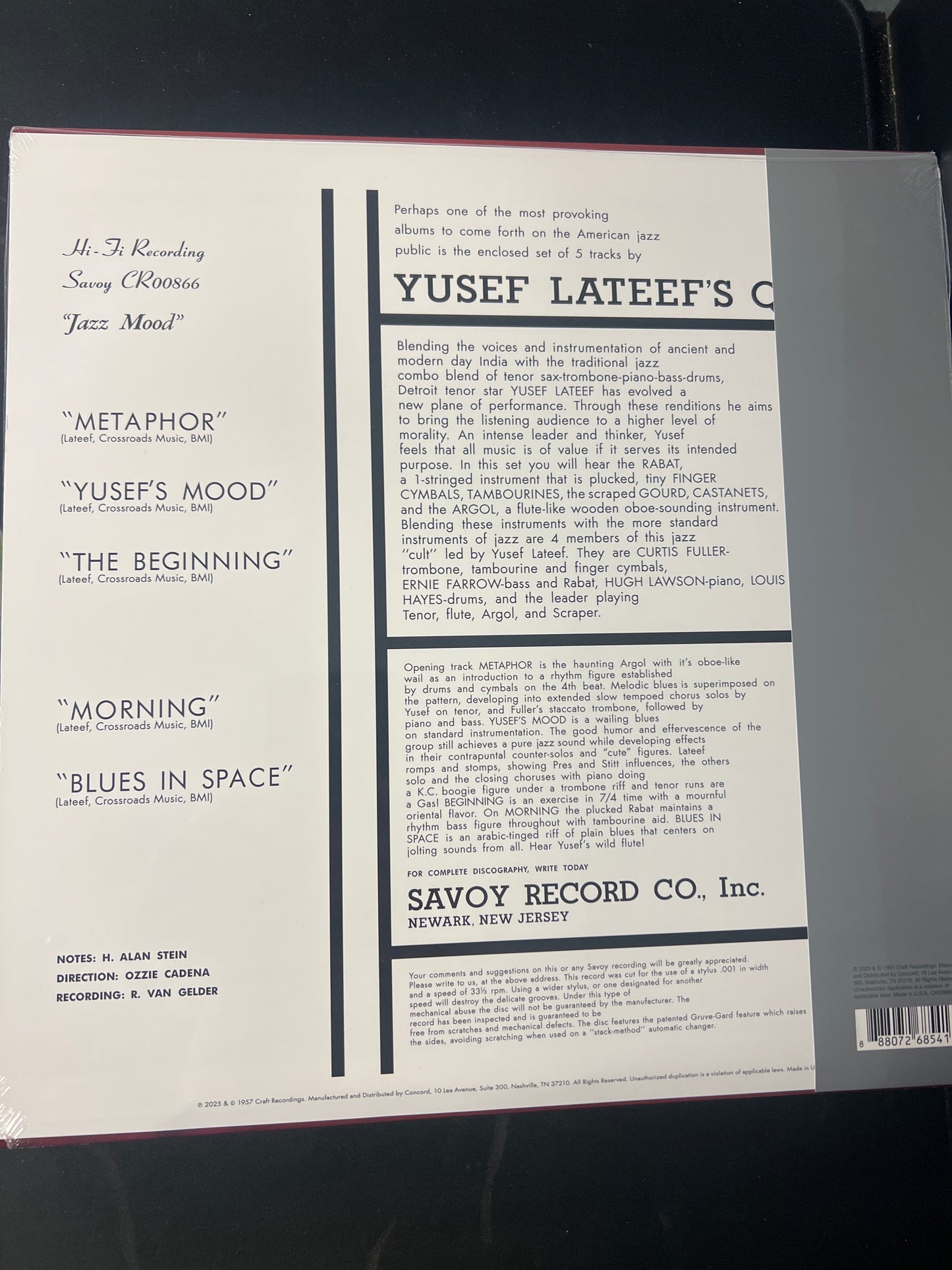 YUSEF LATEEF - Jazz Mood