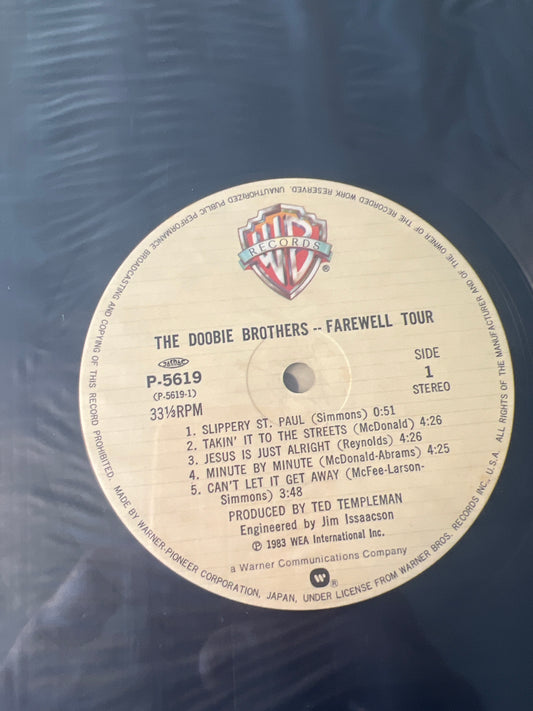 THE DOOBIE BROTHERS - farewell tour