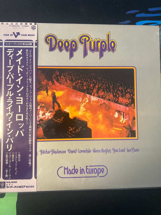 DEEP PURPLE - made in Europe