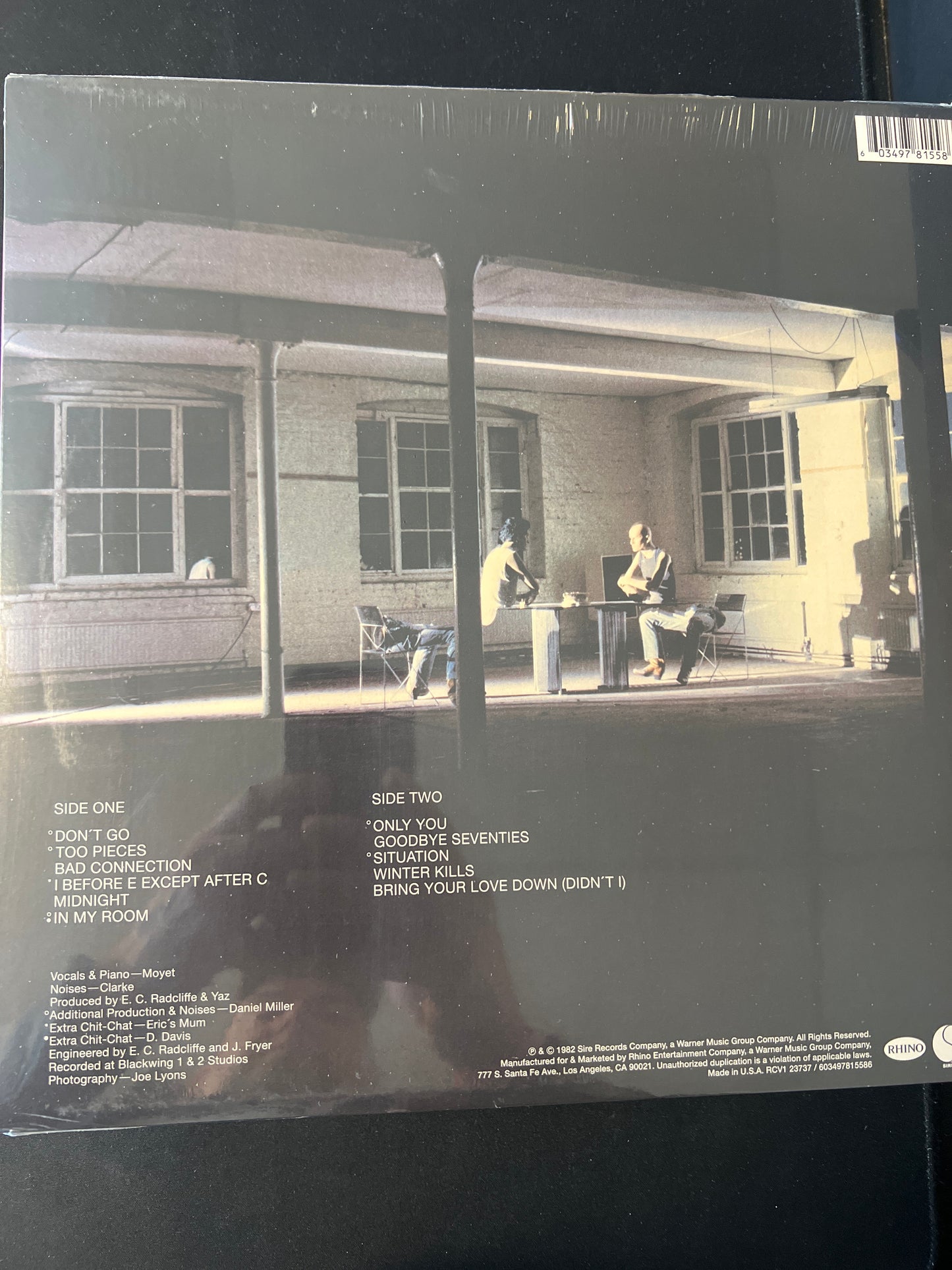 YAZ - upstairs at Eric’s