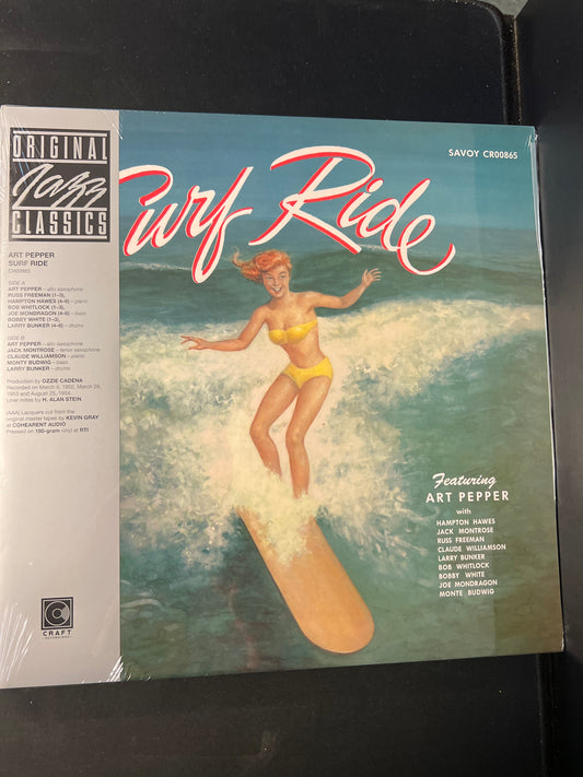 ART PEPPER - surf ride